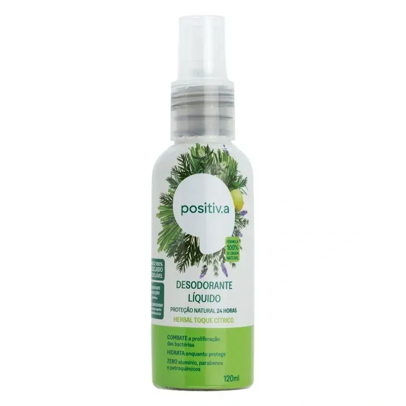Desodorante Liquido Positiva 120ml