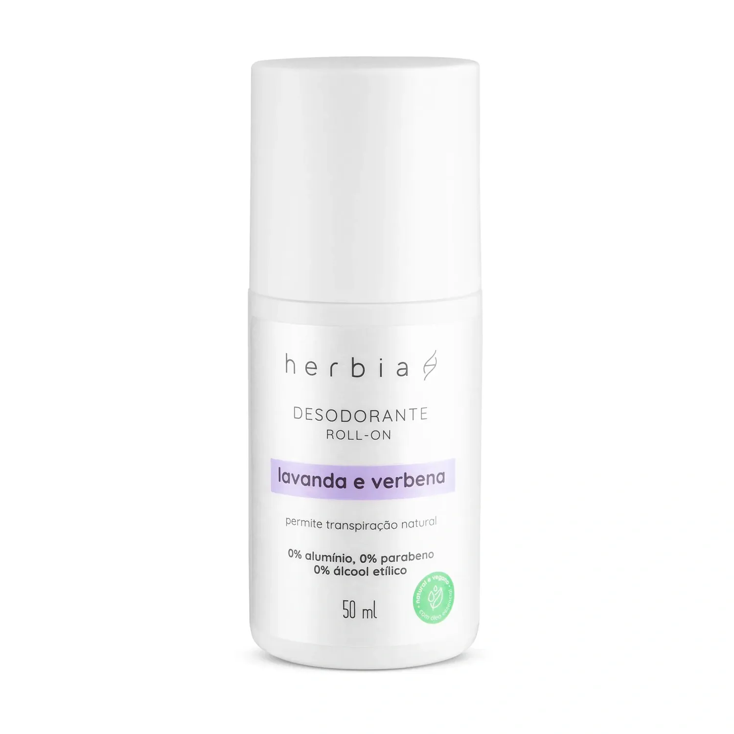 Desodorante Roll on Lavanda e Verbena Herbia 50ml