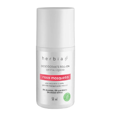 Desodorante Roll on Rosa Mosqueta Herbia 50ml