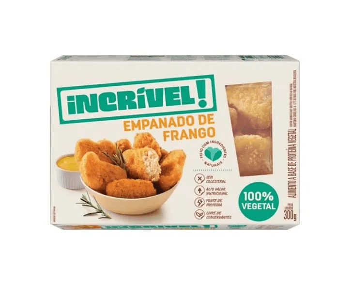 Empanado Vegetal Incrivel 300g refrig.
