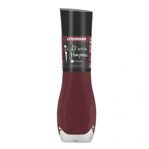 Esmalte Vegano Super Red Maria Pomposa 8,5ml