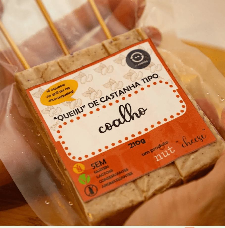Espetinho Queijo Coalho Nut Cheese 210g refrig.