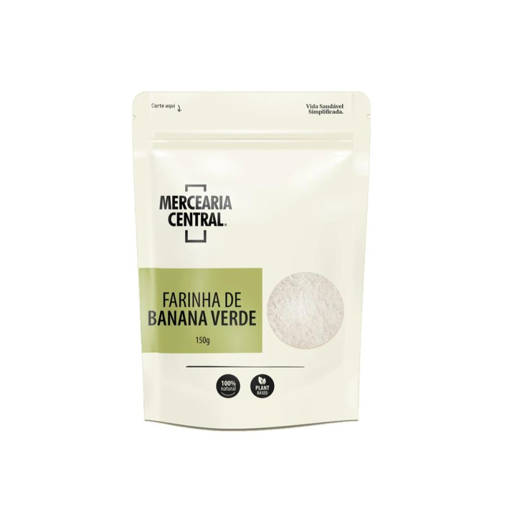 Farinha de Banana Verde Mercearia Central 150g