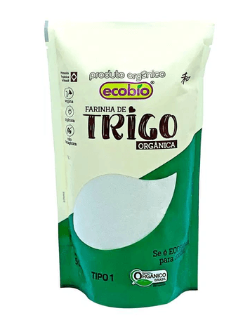 Farinha De Trigo Branca Orgânica Ecobio 500g Alimentos E Bebidas