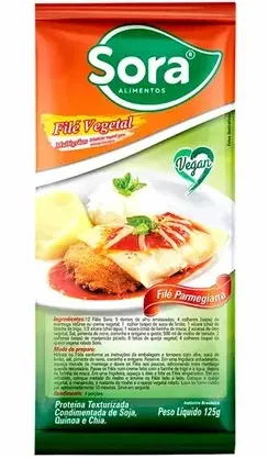 File Vegetal Parmegiana Sora 125g