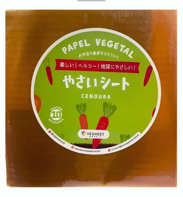 Folha de Cenoura Vegheet 50g