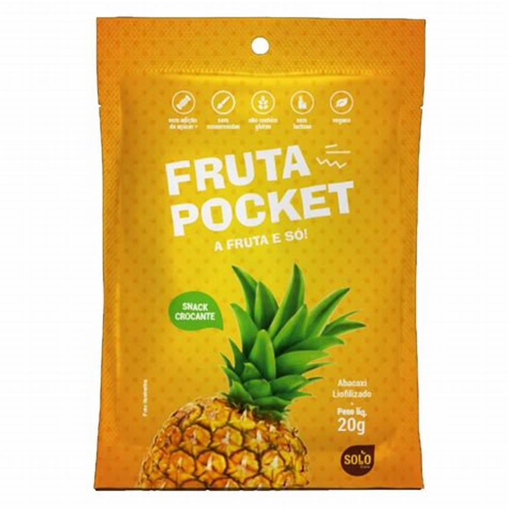 Fruta Pocket Abacaxi Liofilizada Solo 20g