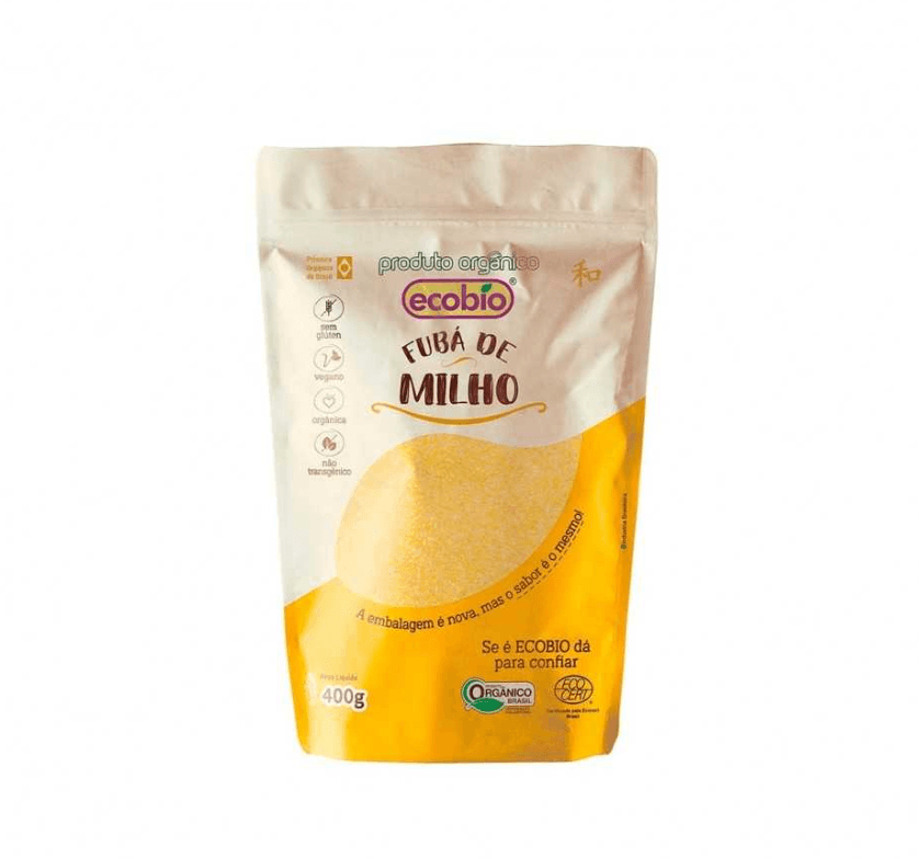 Fubá de Milho Orgânico Ecobio 400g