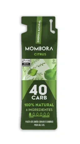 Gel de Carboidrato Citrus Sachê Mombora 57g