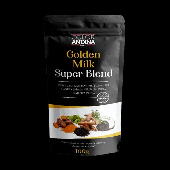Golden Milk Super Blend Color Andina 100g