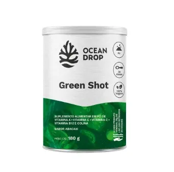 Green Matinal em Pó Ocean Drop 30 Doses 180g