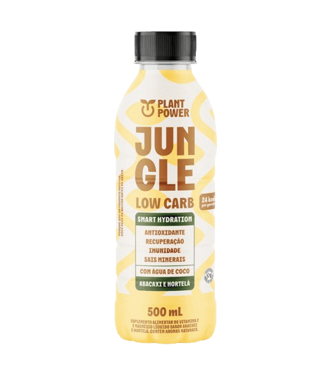 Jungle Isotônico Natural Low Carb Sabor Abacaxi e Hortela 500ml
