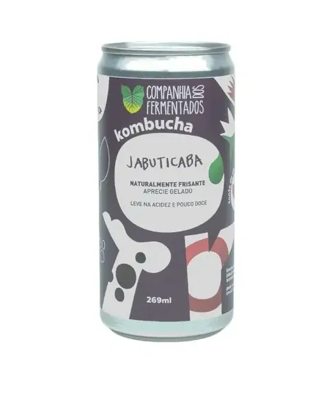 Kombucha de Jabuticaba Companhia dos Fermentados 269ml