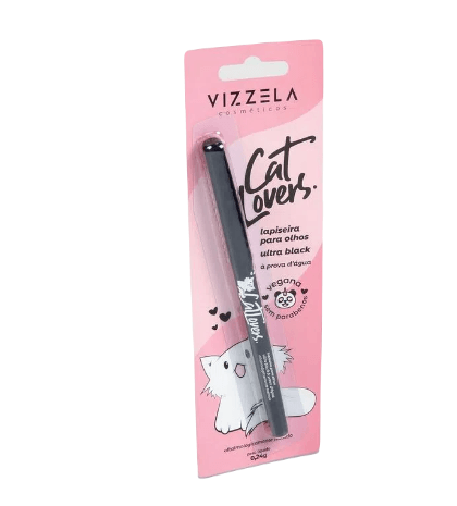 Lapiseira Ultra Black Cat Lovers Vizzela 0,24g