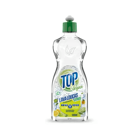 Lava Louça Concentrado Citrus Top Vegan 500ml