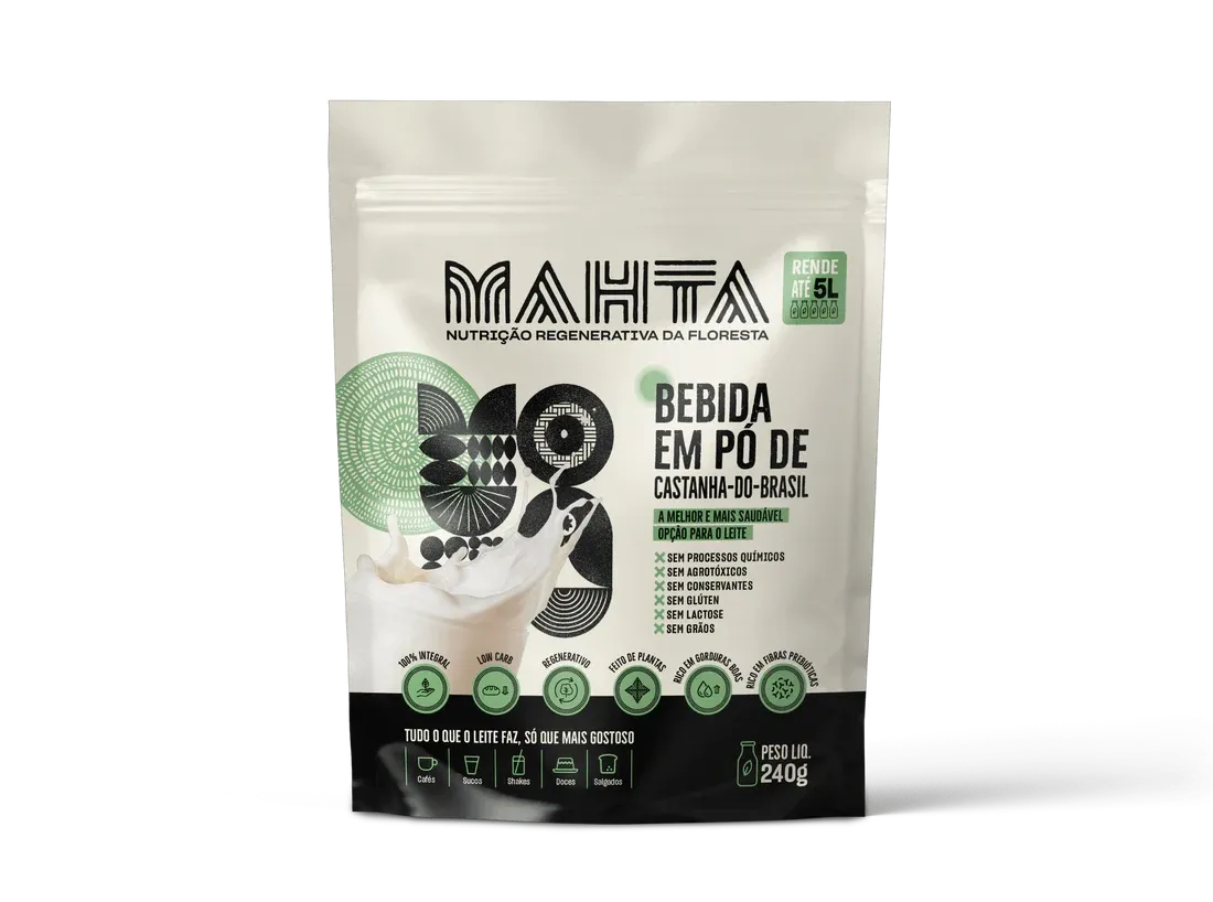 Leite em Po de Castanha do Brasil Mahta 240g