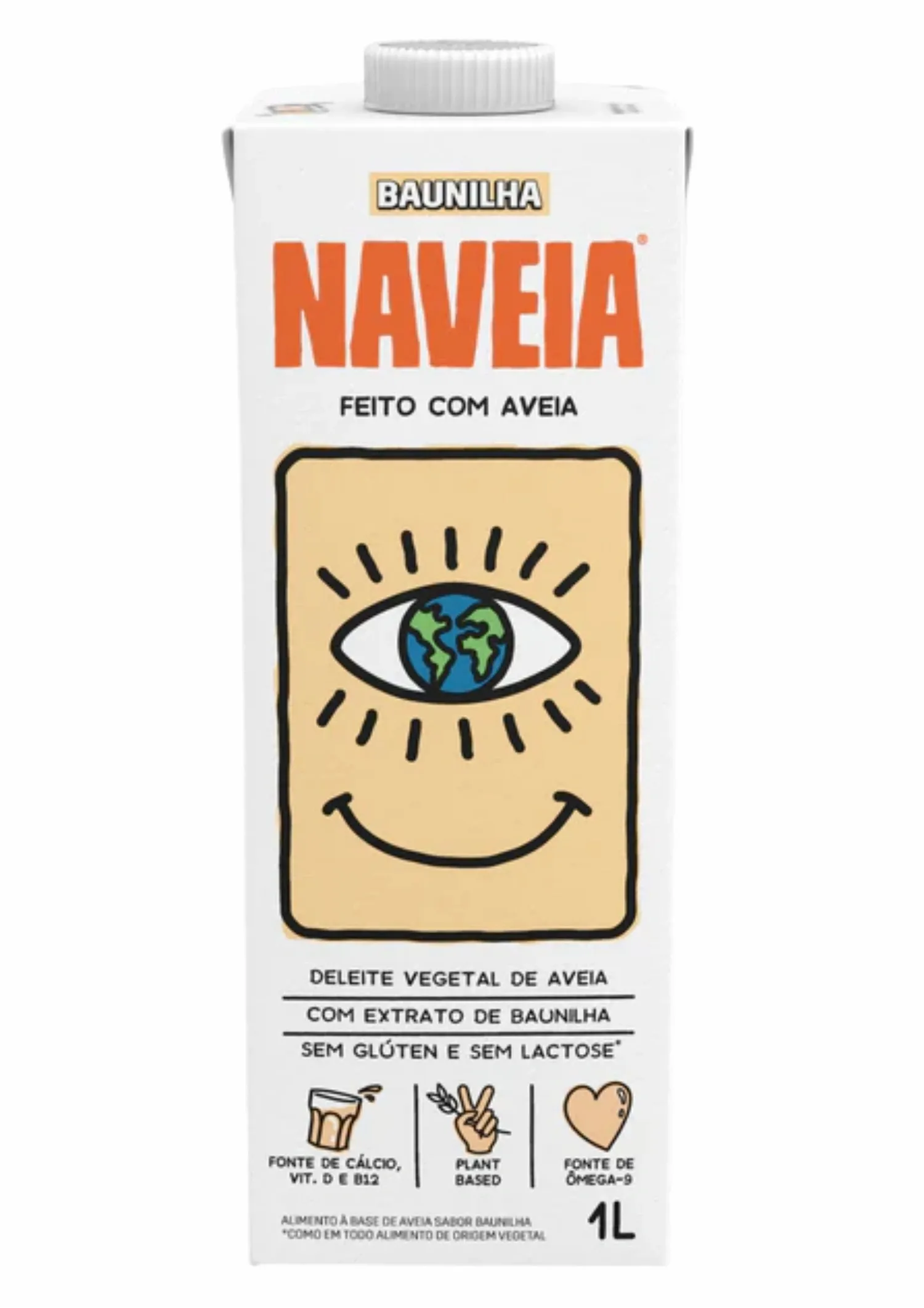 Leite Vegetal Baunilha Naveia 1L