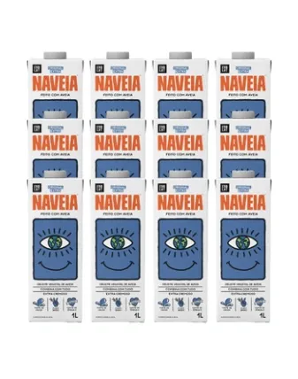 Leite Vegetal Original Extra Cremoso Naveia Cx 12
