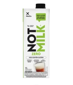 Leite Vegetal Original Zero Acucar Notmilk 1L