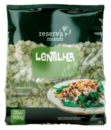 Lentilha Verde Reserva Mundi 500g