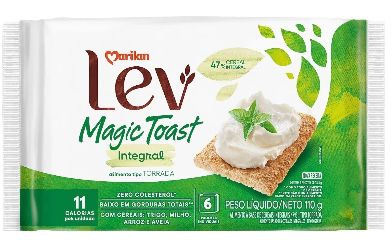 Lev Torrada Magic Toast Integral Marilan 110g
