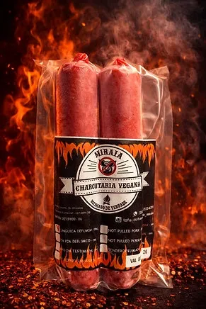 Linguiça Defumada com Mussarela Miraia 200g refrig.