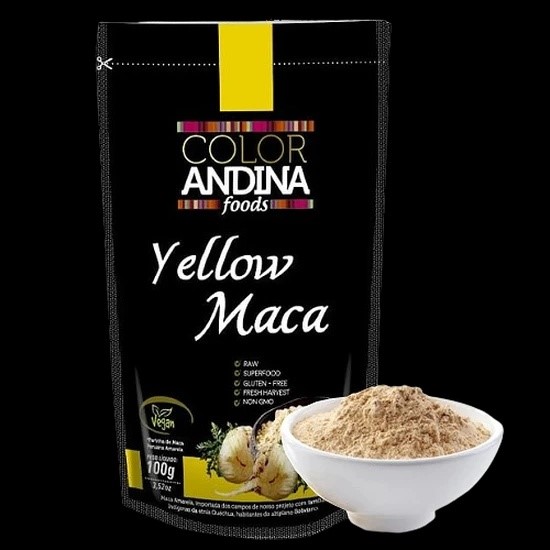 Maca Peruana Amarela Color Andina 100g