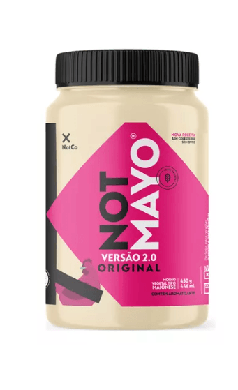 Maionese Vegetal Original Not Mayo Pote 450g