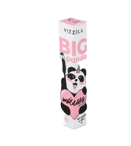 Máscara De Cilios Big No Panda Vizzela 5g
