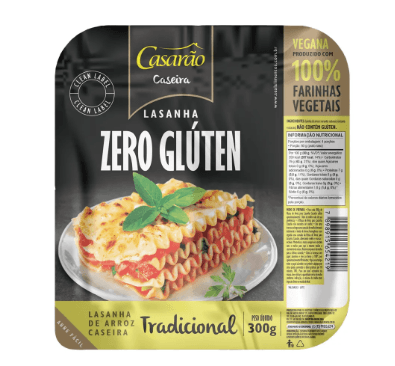 Massa Caseira Lasanha Tradicional Casarão 300g
