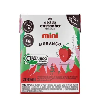 Mini Morango A Tal Da Castanha  200ml