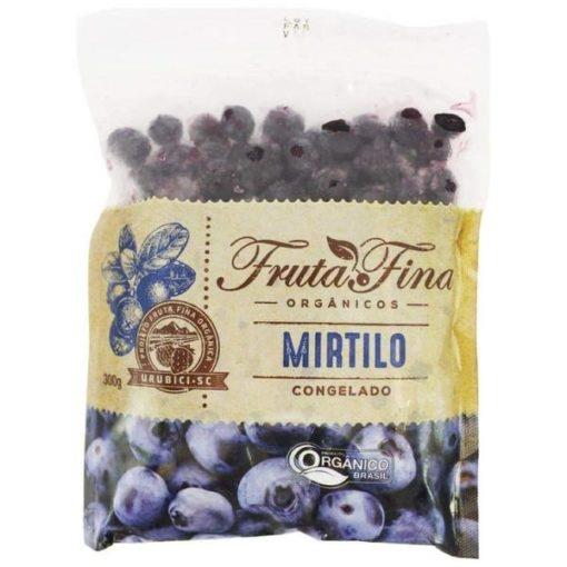 Mirtilo Orgânico Congelado Fruta Fina 300g