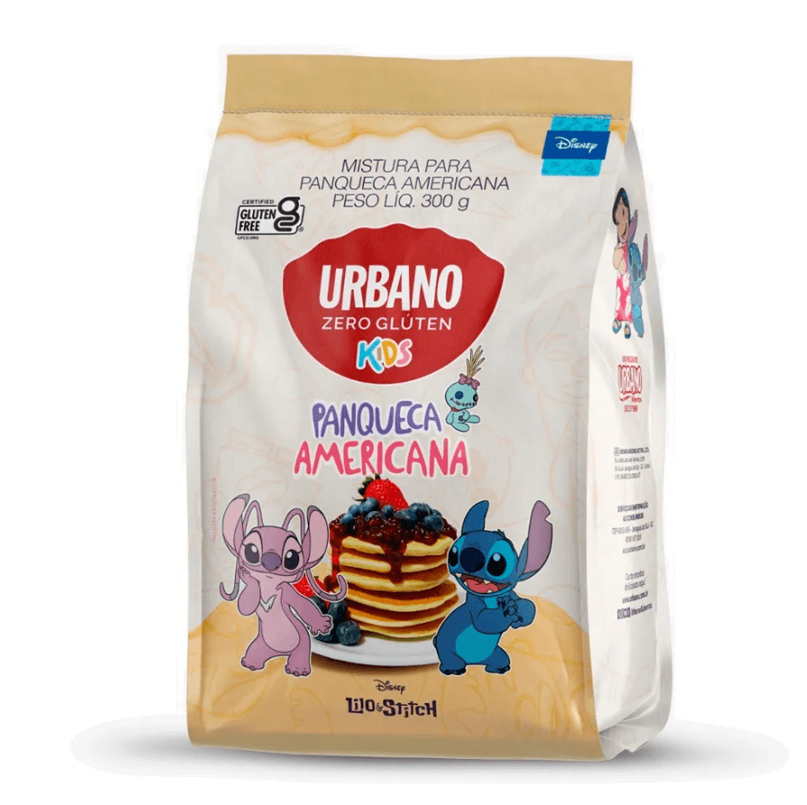 Mistura p/ Panqueca Americana Kids Urbano 300g
