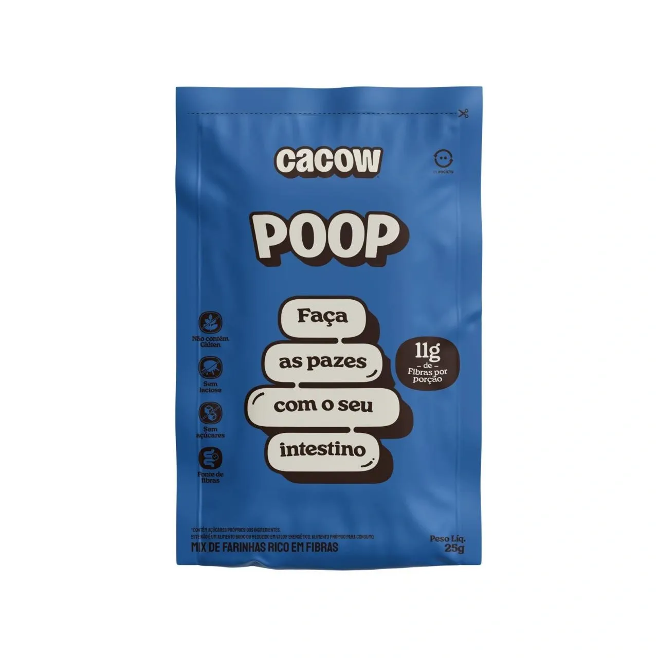 Mix de Fibras Poop Cacow 25g