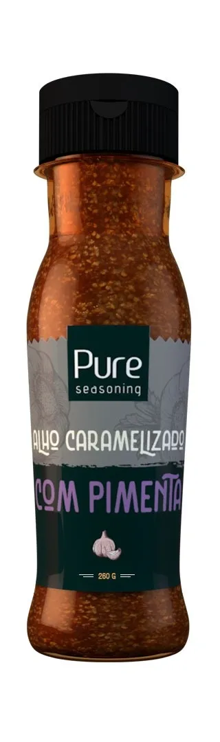 Molho Alho Caramelizado com Pimenta Pure Seasoning 260g