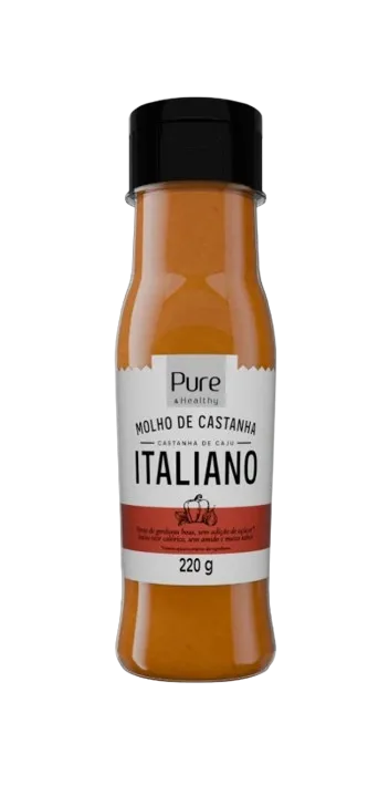 Molho Castanha de Caju Italiano Pure Seasoning 220g