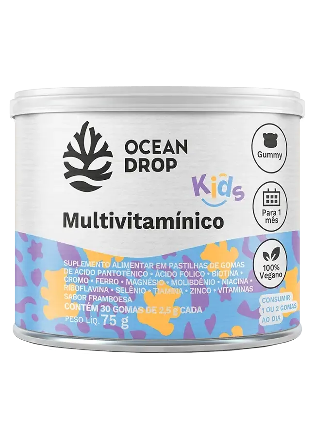 Multivitamínico Kids 30 Gomas Ocean Drop