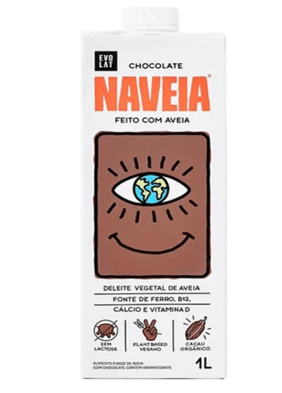 Leite Vegetal Chocolate Naveia 1L