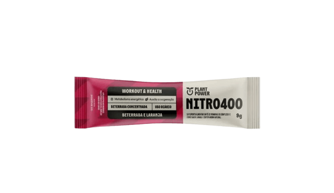 Nitro 400 Beterraba E Laranja Plant Power 9g