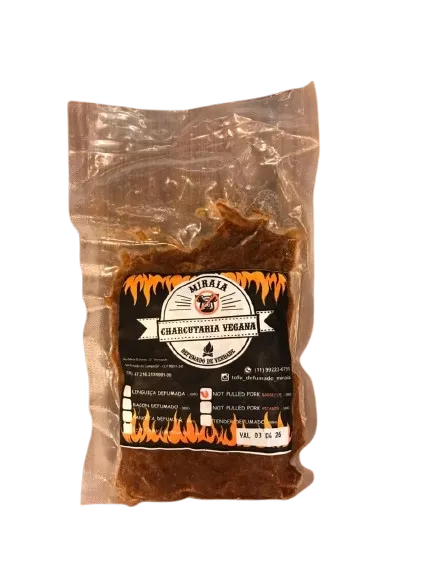 Not Pulled Pork Defumado Vegano Miraia 300g refrig.