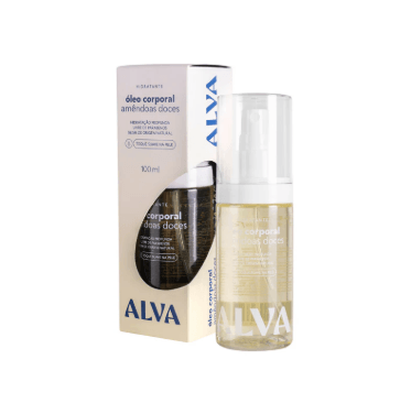 Oleo Corporal Hidratante de Amendoa Doce Alva 100ml