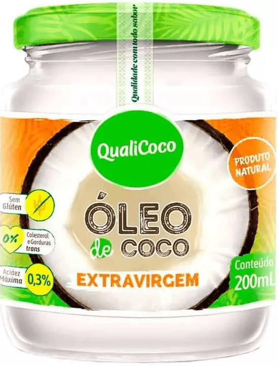 Óleo De Coco Extravirgem Qualicoco 200ml : ALIMENTOS / BEBIDAS