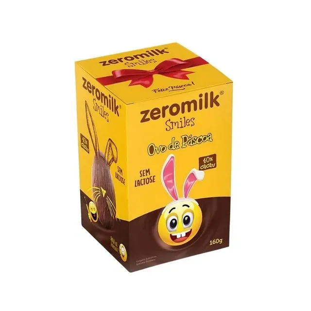 Ovo de Pascoa Zeromilk Smiles 40% Cacau 160g