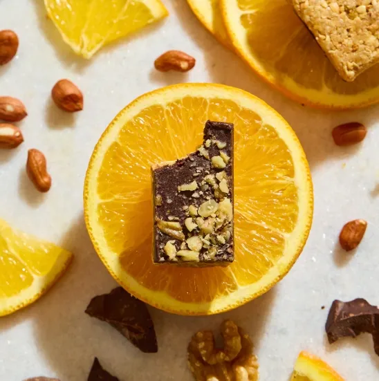 Paçoca 70% com Laranja e Nozes Manduí 36g : ALIMENTOS / BEBIDAS