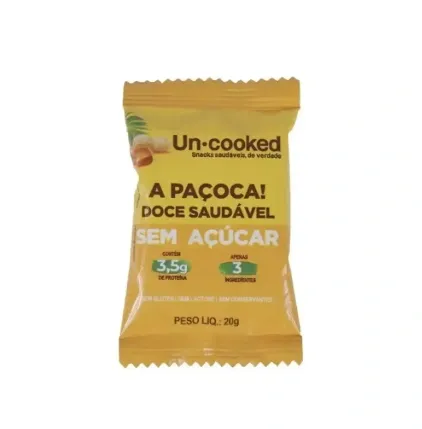 Paçoca sem Açúcar Uncooked 20g