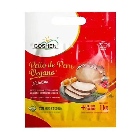 Peito De Peru De Soja Natalino Goshen 1kg refrig.