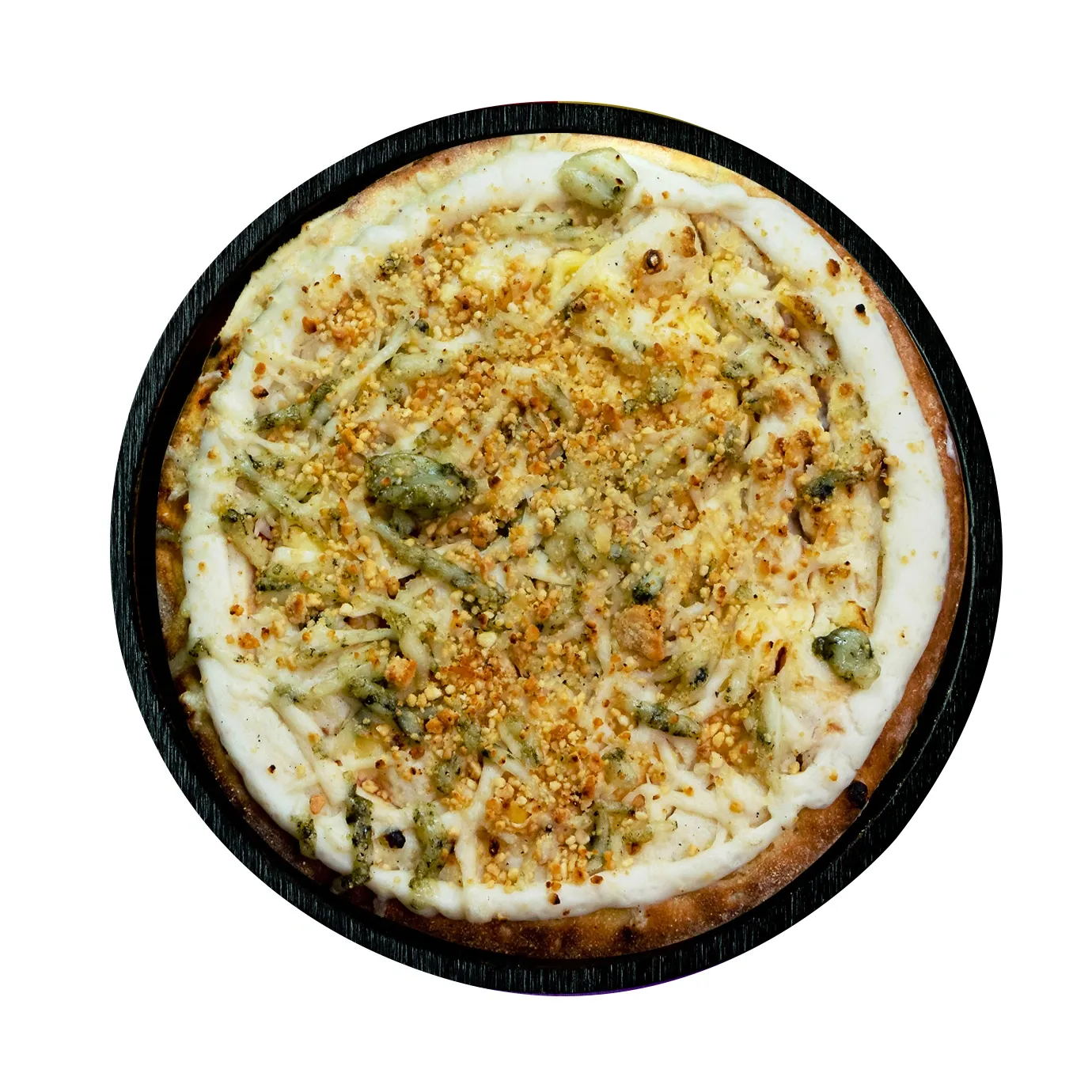 Pizza Vegana Quatro Queijos Pop Vegan 220g refrig. : CONGELADOS Pizza Vegana Quatro Queijos Pop Vegan 220g refrig. : CONGELADOS