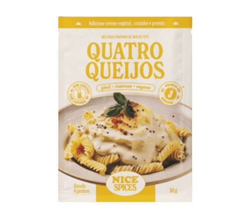 Pó Para Preparo Molho Tipo Quatro Queijos Nice Milk 30g