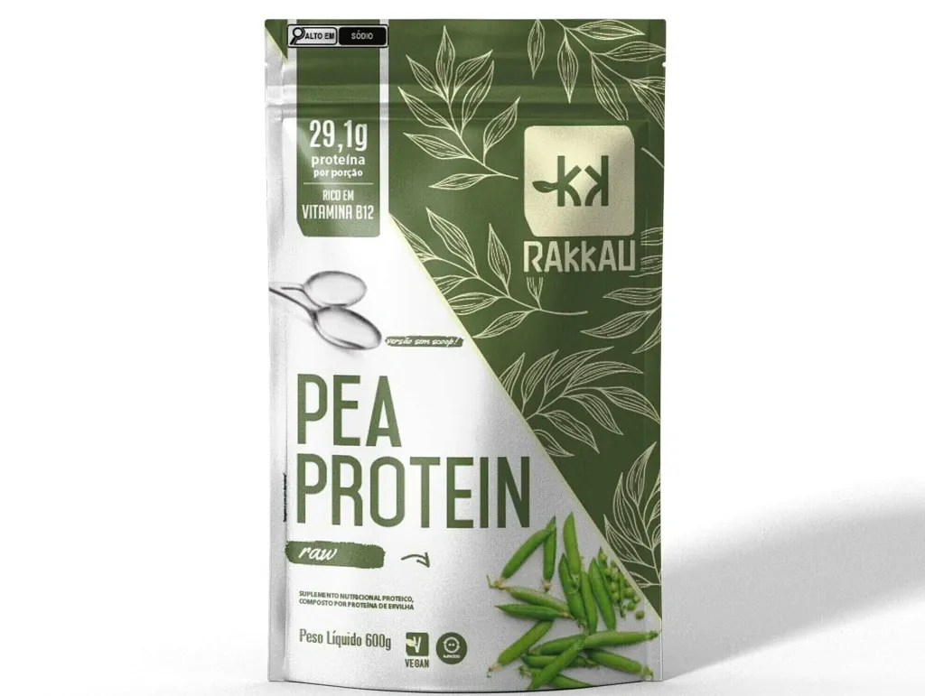 Proteina de Ervilha Raw Rakkau Pea 600g