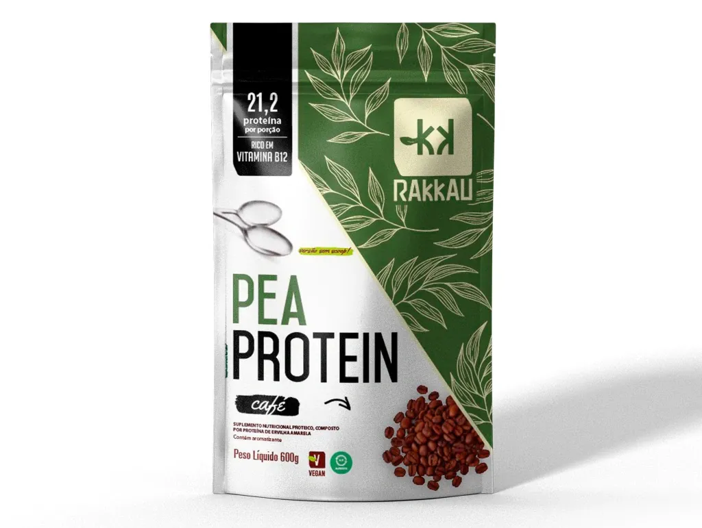 Proteina de Ervilha Sabor Café Rakkau Pea 600g